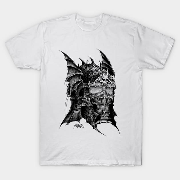 Winged Warrior T-Shirt by sawblade666